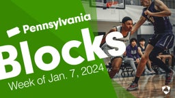 Pennsylvania: Blocks from Week of Jan. 7, 2024
