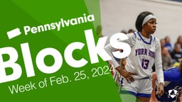 Pennsylvania: Blocks from Week of Feb. 25, 2024
