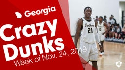 Georgia: Crazy Dunks from Week of Nov. 24, 2019