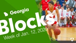 Georgia: Blocks from Week of Jan. 12, 2020