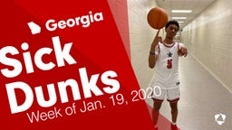 Georgia: Sick Dunks from Week of Jan. 19, 2020