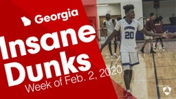 Georgia: Insane Dunks from Week of Feb. 2, 2020