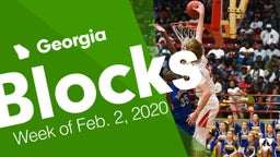 Georgia: Blocks from Week of Feb. 2, 2020