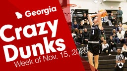 Georgia: Crazy Dunks from Week of Nov. 15, 2020