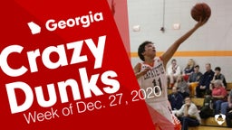 Georgia: Crazy Dunks from Week of Dec. 27, 2020