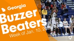 Georgia: Buzzer Beaters from Week of Jan. 10, 2021