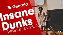 Georgia: Insane Dunks from Week of Jan. 23, 2022