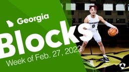 Georgia: Blocks from Week of Feb. 27, 2022