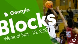 Georgia: Blocks from Week of Nov. 13, 2022