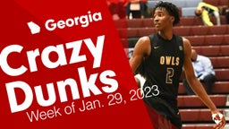 Georgia: Crazy Dunks from Week of Jan. 29, 2023