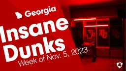 Georgia: Insane Dunks from Week of Nov. 5, 2023