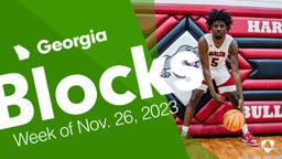Georgia: Blocks from Week of Nov. 26, 2023