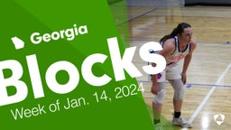 Georgia: Blocks from Week of Jan. 14, 2024