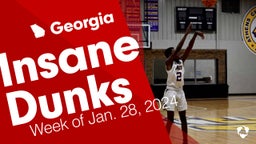 Georgia: Insane Dunks from Week of Jan. 28, 2024