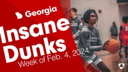 Georgia: Insane Dunks from Week of Feb. 4, 2024