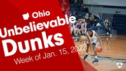 Ohio: Unbelievable Dunks from Week of Jan. 15, 2023