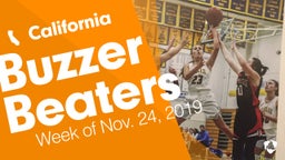 California: Buzzer Beaters from Week of Nov. 24, 2019