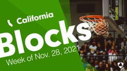 California: Blocks from Week of Nov. 28, 2021