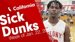 California: Sick Dunks from Week of Jan. 22, 2023