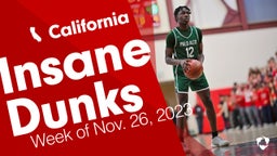 California: Insane Dunks from Week of Nov. 26, 2023