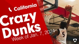 California: Crazy Dunks from Week of Jan. 7, 2024