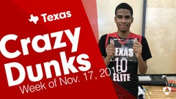 Texas: Crazy Dunks from Week of Nov. 17, 2019