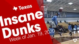 Texas: Insane Dunks from Week of Jan. 19, 2020