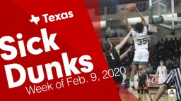 Texas: Sick Dunks from Week of Feb. 9, 2020