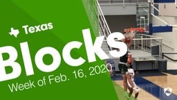 Texas: Blocks from Week of Feb. 16, 2020