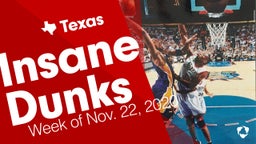 Texas: Insane Dunks from Week of Nov. 22, 2020