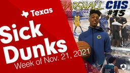 Texas: Sick Dunks from Week of Nov. 21, 2021