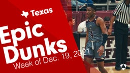 Texas: Epic Dunks from Week of Dec. 19, 2021