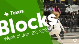 Texas: Blocks from Week of Jan. 22, 2023