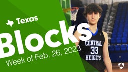 Texas: Blocks from Week of Feb. 26, 2023
