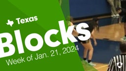 Texas: Blocks from Week of Jan. 21, 2024