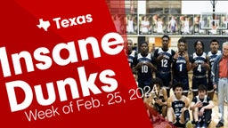 Texas: Insane Dunks from Week of Feb. 25, 2024