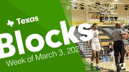 Texas: Blocks from Week of March 3, 2024