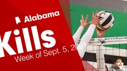 Alabama: Kills from Week of Sept. 5, 2021