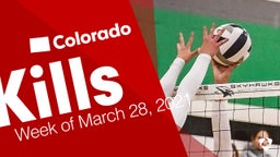 Colorado: Kills from Week of March 28, 2021