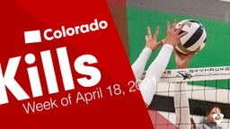 Colorado: Kills from Week of April 18, 2021