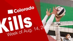 Colorado: Kills from Week of Aug. 14, 2022