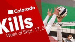 Colorado: Kills from Week of Sept. 17, 2023