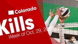 Colorado: Kills from Week of Oct. 29, 2023