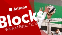 Arizona: Blocks from Week of Sept. 12, 2021