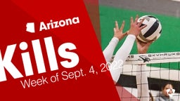 Arizona: Kills from Week of Sept. 4, 2022