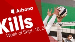 Arizona: Kills from Week of Sept. 18, 2022