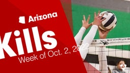 Arizona: Kills from Week of Oct. 2, 2022