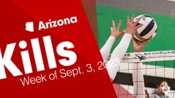 Arizona: Kills from Week of Sept. 3, 2023