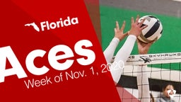 Florida: Aces from Week of Nov. 1, 2020