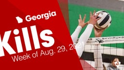 Georgia: Kills from Week of Aug. 29, 2021